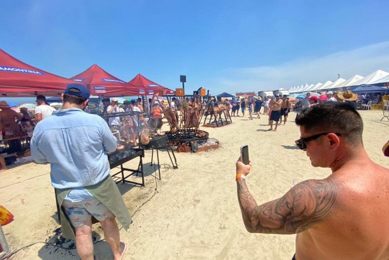 No ano passado, 1.660 assadores participaram do Paleta Atlântida