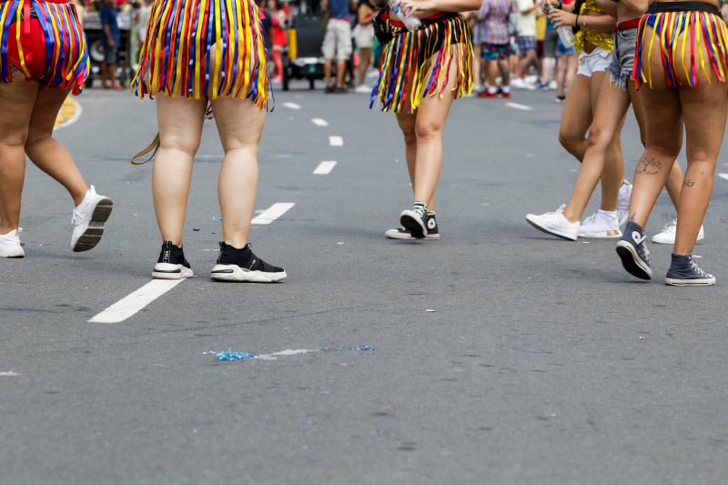 Os eventos vão de blocos carnavalescos a ensaio de escola de samba