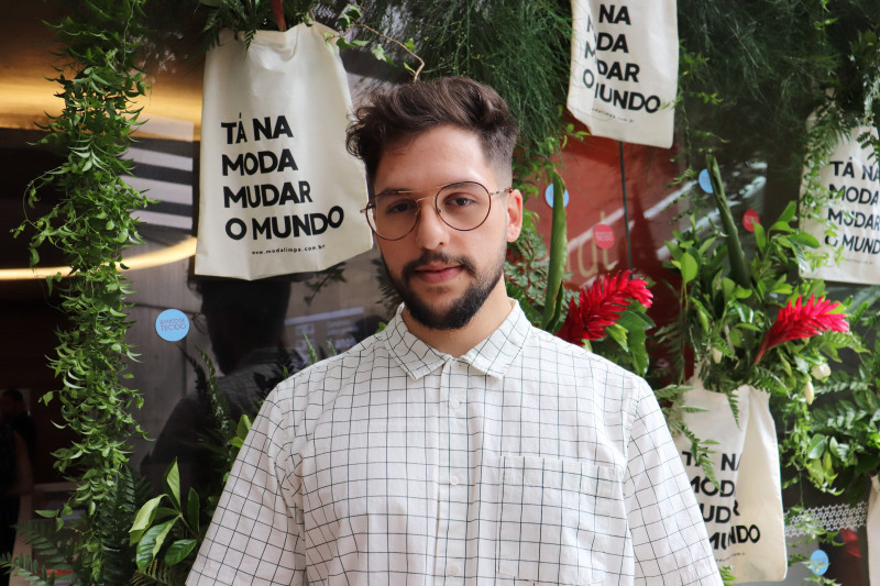 Designer diz que são adotados cuidados com a questão da sustentabilidade