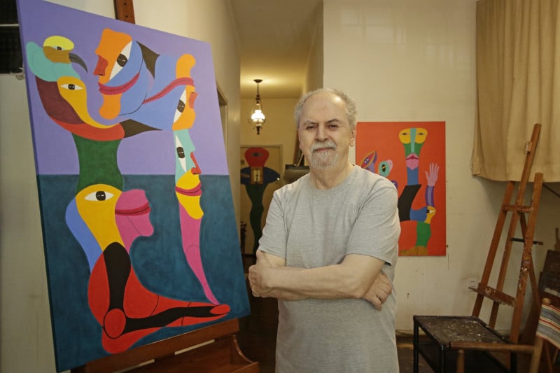 Um dos artistas mais importantes de sua geração, Britto Velho segue ativo e recebendo reconhecimento crescente no mundo da arte 
