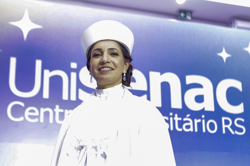 Desde 2007 no Senac-RS, Lianamar se tornou a primeira mulher no cargo