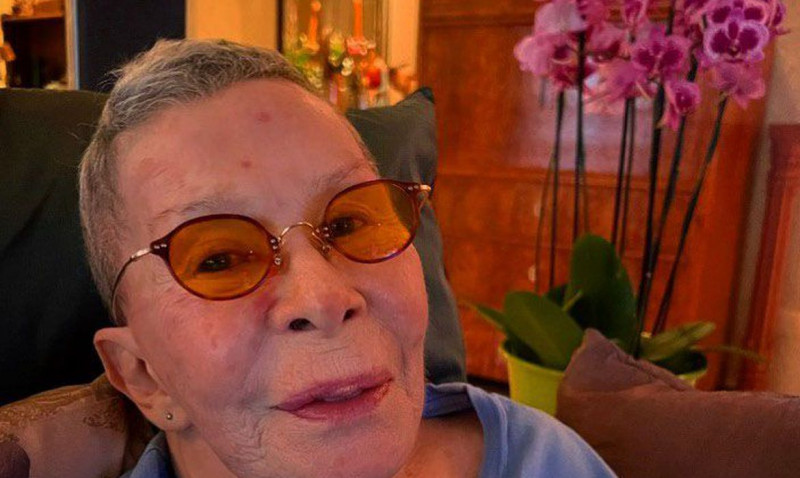 Rita Lee foi internada no Hospital Albert Einstein, em São Paulo, para tratar um câncer de pulmão