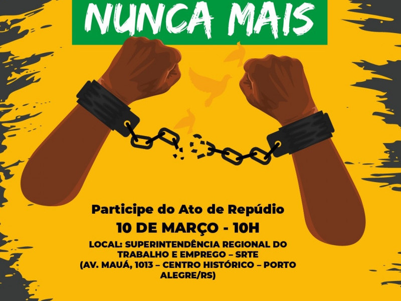 Mobilização acontece na sexta-feira, às 10h