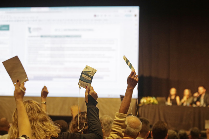 Audiência será no Auditório Araújo Vianna; na foto, Conferência de Revisão do Plano Diretor realizada em 2023