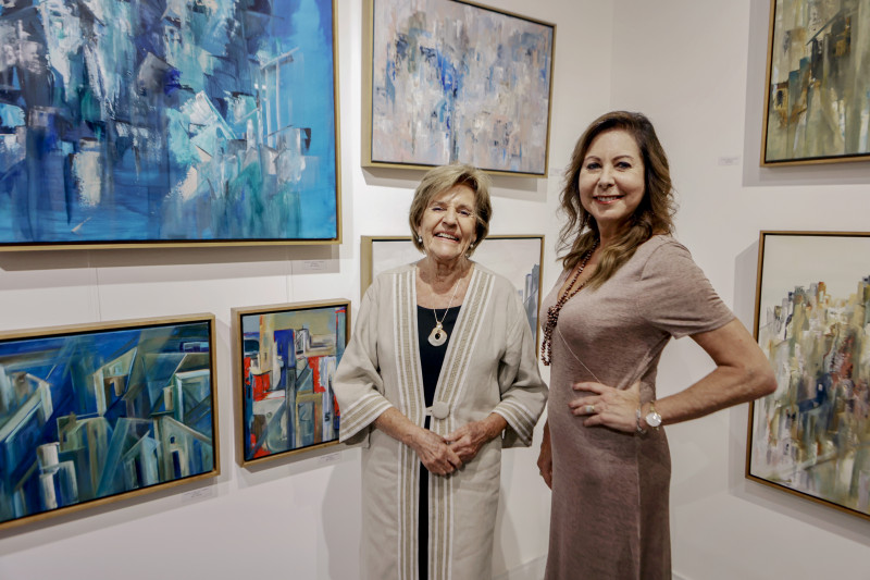 Lygia Vasconcellos e Regina Galbinski Teitelbaum 