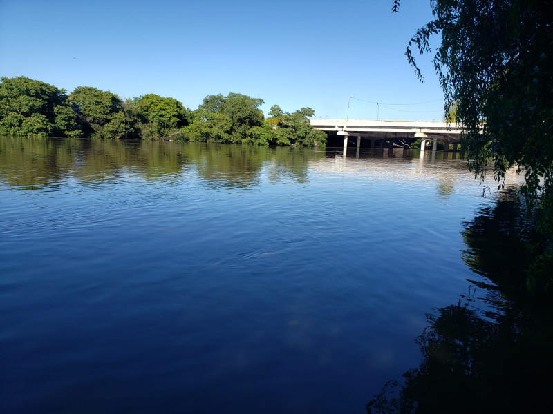 R&eacute;gua estava na marca de 4,43 metros na segunda-feira (13)