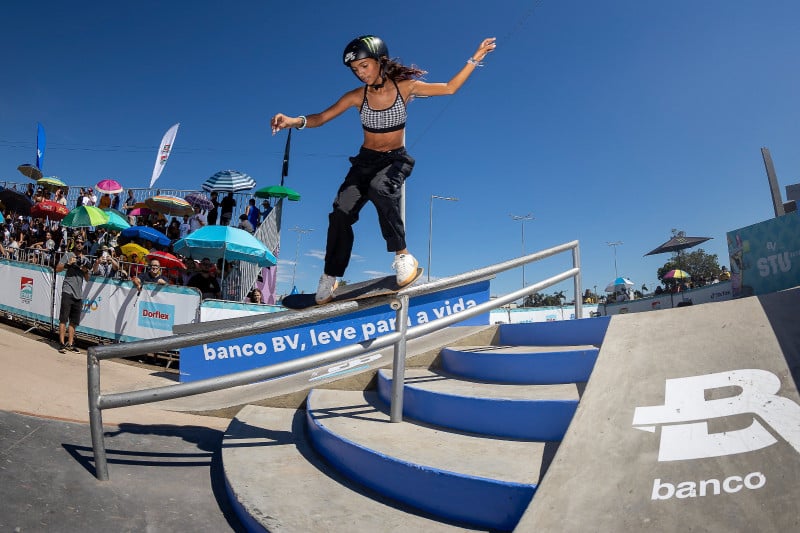 Brazilian skateboard star, Rayssa Leal will be in Porto Alegre for a national circuit stage