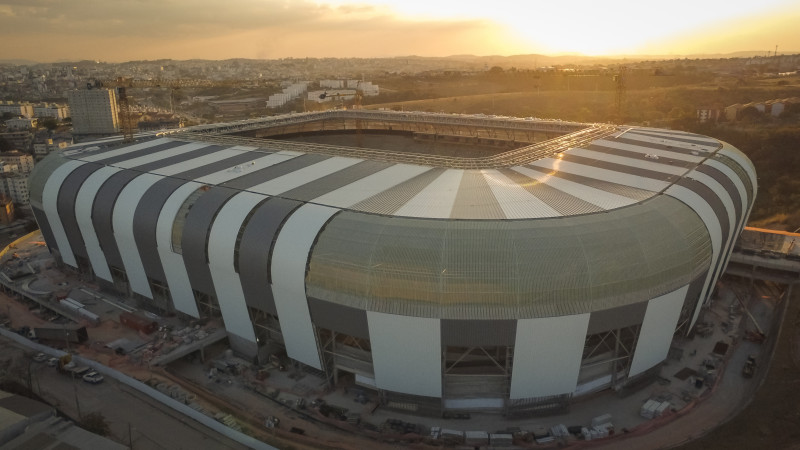 Com custo de R$ 950 milhões, Arena atleticana terá capacidade para 46 mil torcedores
