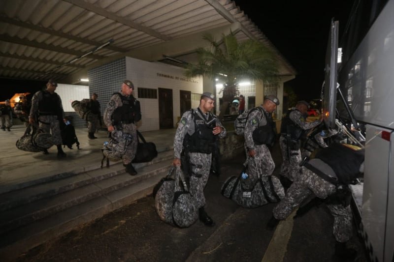 Ministério da Justiça enviou tropa da Força Nacional, após pedido da governadora Fátima Bezerra (PT)
