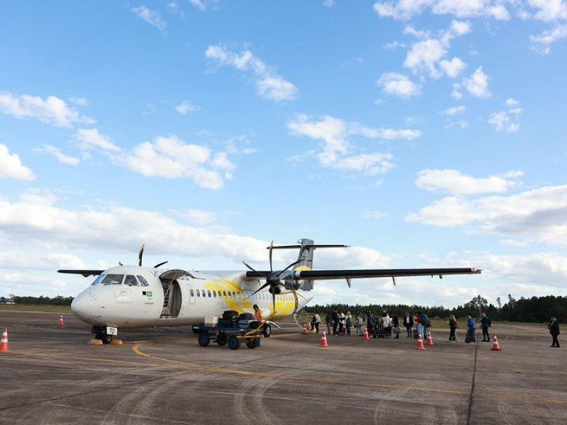 Conex&atilde;o se dar&aacute; somente no trecho, pois, da cidade da Fronteira, avi&atilde;o seguir&aacute; para S&atilde;o Paulo