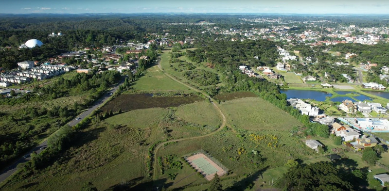 Parque tem nove hectares de área verde e fica em uma das entradas de Canela
