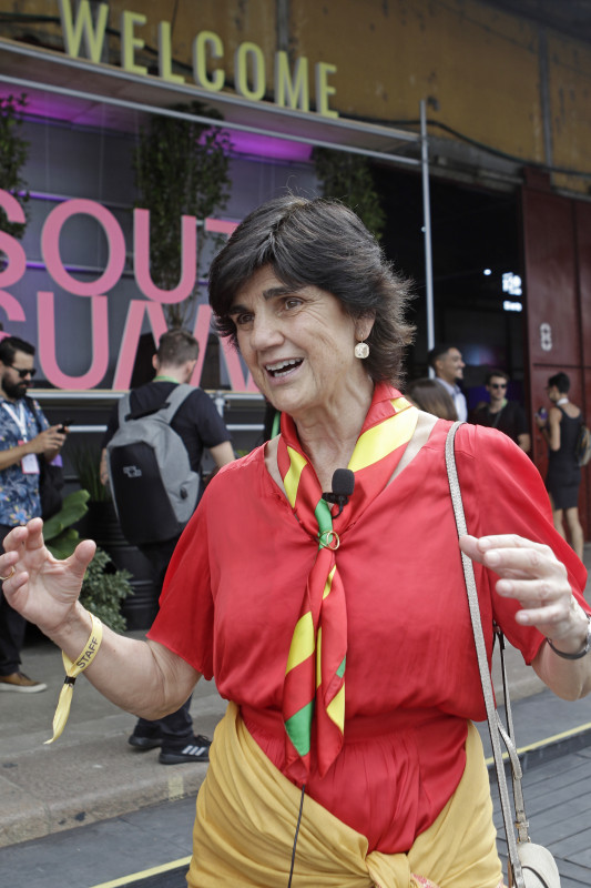 Mar&iacute;a Benjumea &eacute; a fundadora do South Summit Foto: LUIZA PRADO/JC