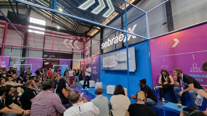 Durante o South Summit, o Sebrae divulgou os dados da pesquisa sobre empreendedorismo nas favelas Foto: GIOVANNA SOMMARIVA/ESPECIAL/JC