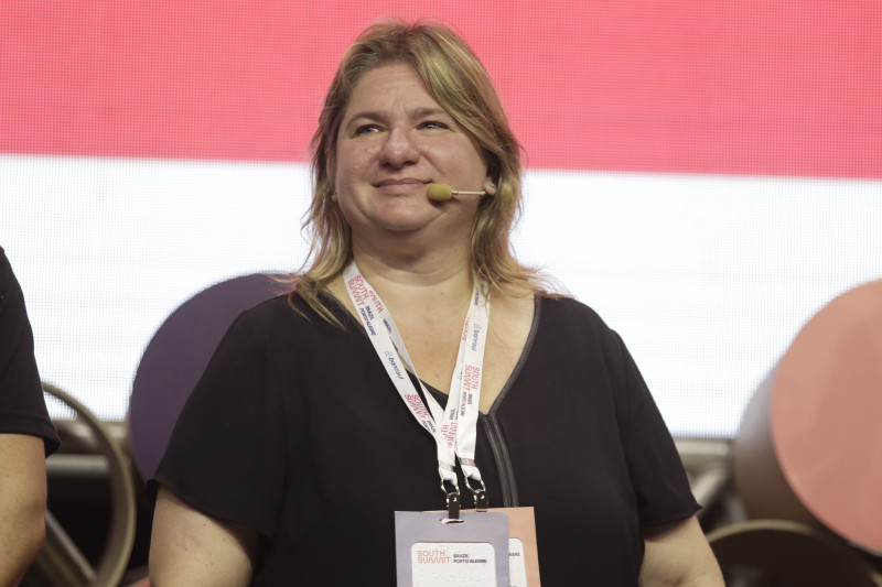 Patricia Knebel, colunista do JC, participou de um painel sobre nova economia Foto: LUIZA PRADO/JC