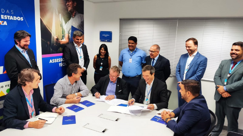 Valores foram obtidos em contrato com a Caixa Econômica Federal