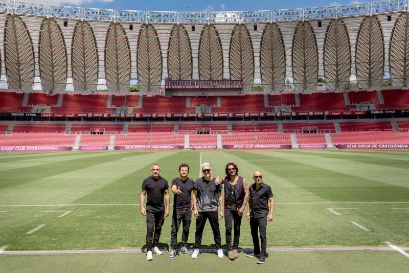 Jota Quest gravará DVD no estádio Beira-Rio em junho
