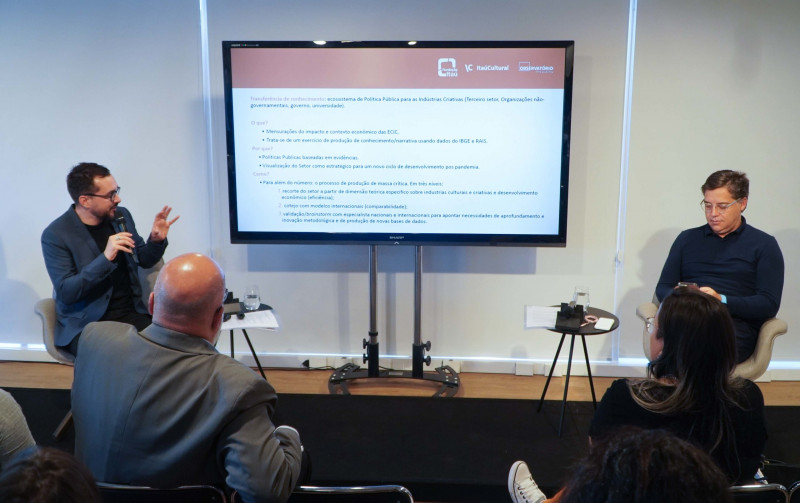 Estudo do Observat&oacute;rio Ita&uacute; Cultural visa colaborar com dados para os geradores de pol&iacute;ticas p&uacute;blicas, fomentando a gera&ccedil;&atilde;o de renda e emprego do setor