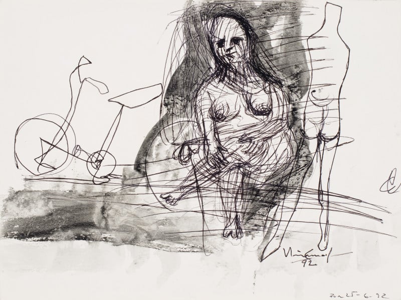 Iberê Camargo: Desenhos inaugura neste sábado (15) e tem curadoria da artista Vera Chaves Barcellos, abrangendo desde os primeiros estudos do pintor até a sua morte, em agosto de 1994