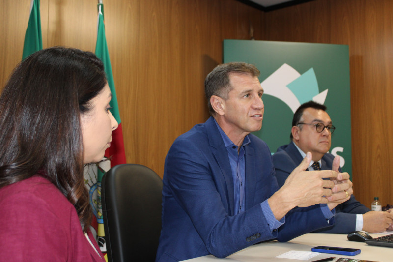 Polo e Silva (D) falaram sobre a evolução nas relações comerciais do Rio Grande do Sul com a China
