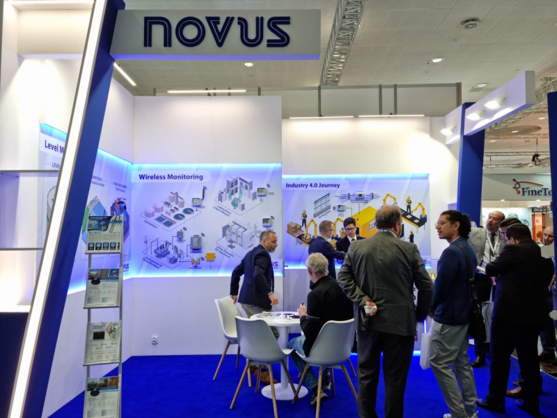 Novus tem estande na feira desde 1994 e exporta produtos industrializados para 50 países
