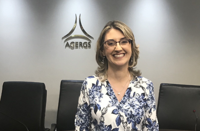 Luciana Luso de Carvalho, presidente da Agergs