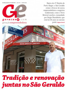 Confira a capa do GeraçãoE desta quinta-feira, 11 de maio de 2023