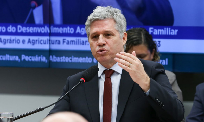 Ministro do Desenvolvimento Agrário e Agricultura Familiar, Paulo Teixeira