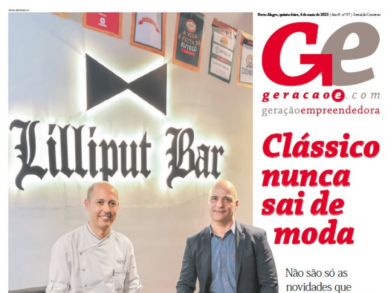 Confira a capa do GeraçãoE desta quinta-feira, 11 de maio de 2023
