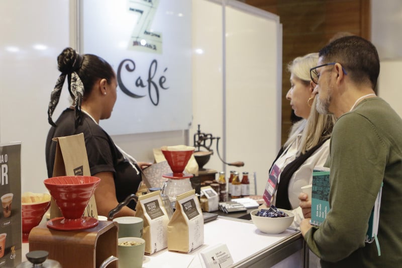 Everaldo Martins visitou a Feira em busca de franquias para investir no ramo de alimentação