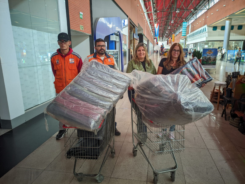 O projeto, que compõe a Campanha do Agasalho 2023, vem sendo realizado pela Defesa Civil desde 2021