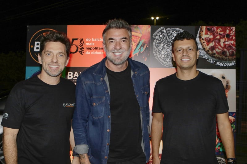 Luiz Eduardo Barbosa, Djeisson Gomes e Juliano Marchese