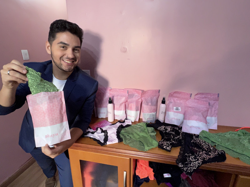 Pitaya vende lingeries para empoderar mulheres diversas, avisa Olmedo