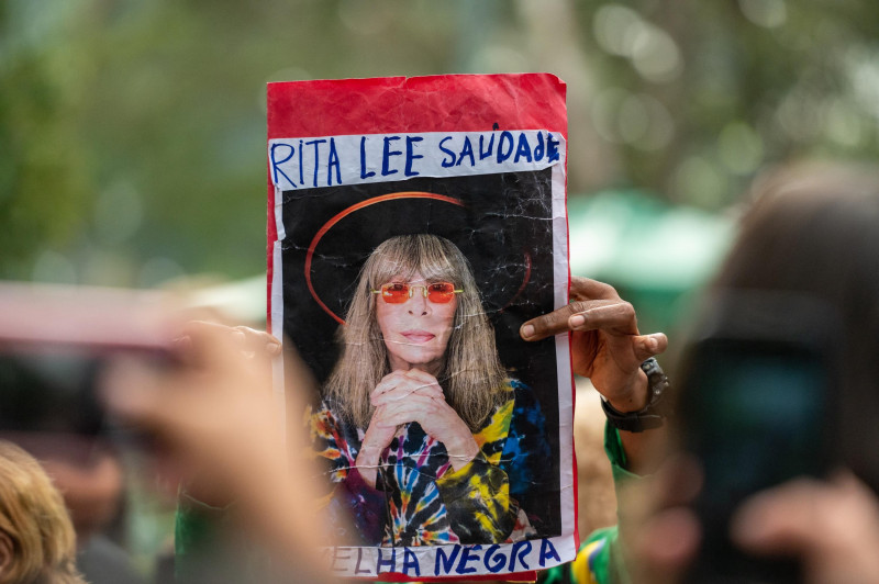 Fãs cantaram sucessos de Rita Lee, como "Lança Perfume" e "Ovelha Negra"