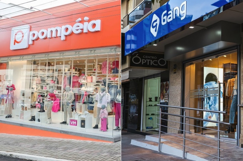 Pompéia abriu a 10ª unidade em SC, em Mafra, e a Gang chegou a Marau, Norte do RS 