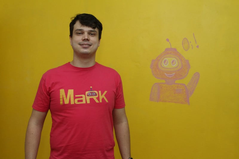 R&ocirc;mulo Raffin &eacute; um dos nomes &agrave; frente da Mark, startup que aposta em automa&ccedil;&atilde;o de tarefas repetitivas Foto: EVANDRO OLIVEIRA/JC