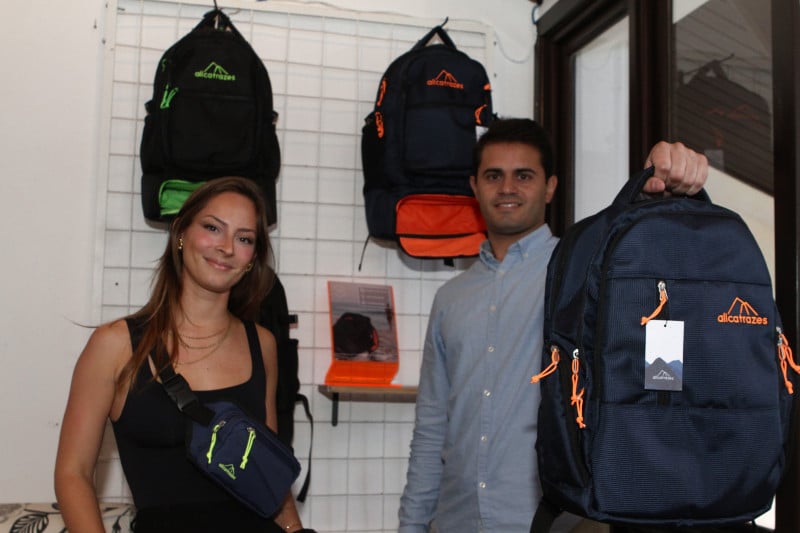 Martina Protskof Szabo e Tayl&atilde; de Freitas Neto s&atilde;o s&oacute;cios da Allcatrazes Foto: EVANDRO OLIVEIRA/JC