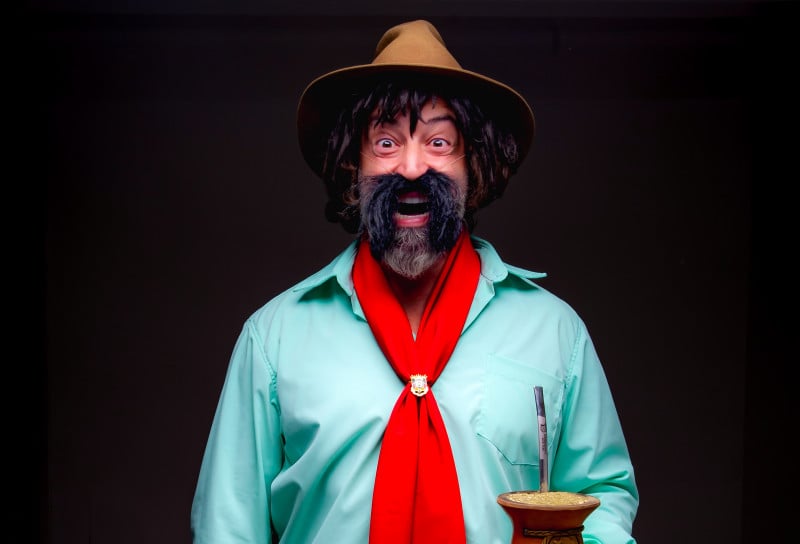 Gaudêncio (foto) é uma das criações de Cris Pereira que estará no espetáculo desta quinta-feira (25)