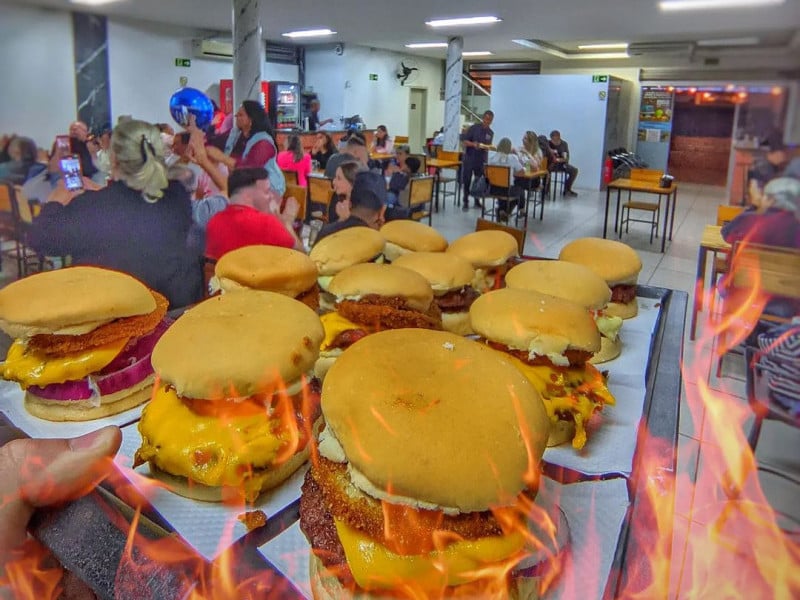 Hamburgueria em Porto Alegre irá oferecer descontos para o Dia Mundial do Hambúrguer Foto: RODIZIOBURGER/INSTAGRAM/REPRODUÇÃO/JC