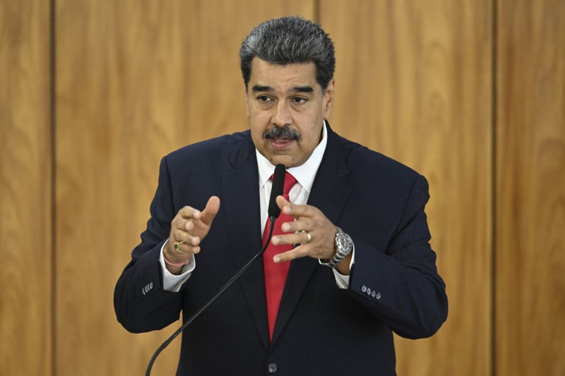 O presidente da Venezuela Nicolás Maduro marcou um referendo sobre questões territorias que envolvem a Guiana 
