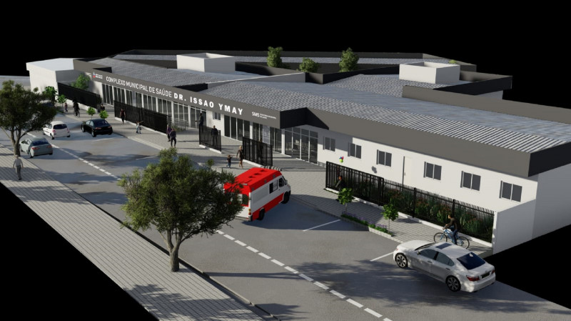 No mesmo local ficarão uma Unidade Básica de Saúde, a Farmácia Municipal e a Farmácia Estadual