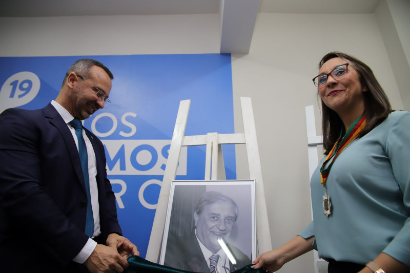 Everton Braz e Renata Abreu