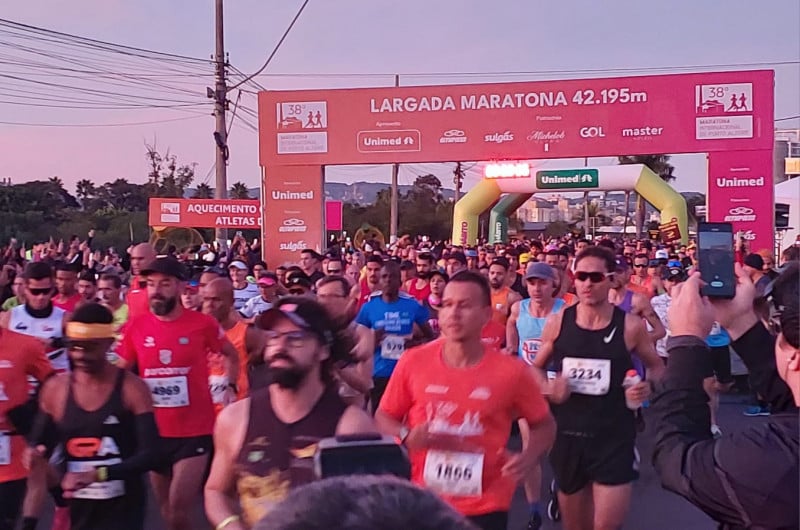 Percurso de 42 quilômetros passou por parte da Zona Sul e do Centro Histórico da Capital