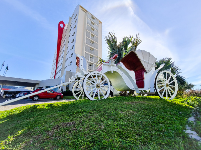 Monumento à carruagem em Restinga Seca