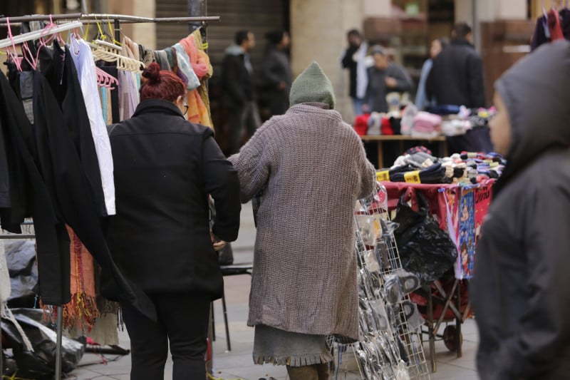 Mínima registrada em Porto Alegre foi de 7,3 graus, nesta segunda-feira (12) 
