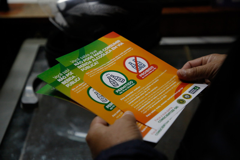 Sancionada em fevereiro, fiscalização teve período educativo nas abordagens durante os primeiros 180 dias