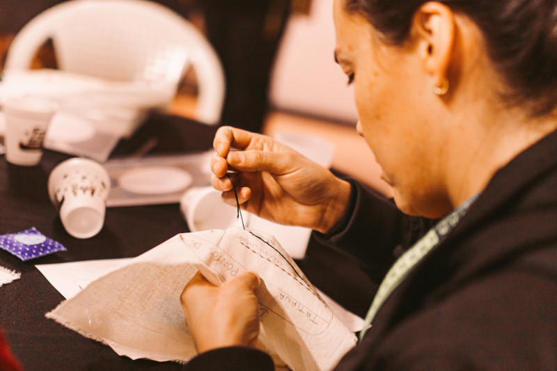 Bordando Mem&oacute;rias Itinerante - Porto Alegre Foto: Vikk Dessaune/Divulga&ccedil;&atilde;o/JC