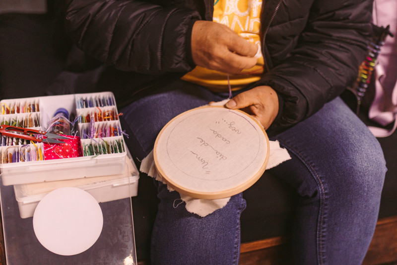 Bordando Mem&oacute;rias Itinerante - Porto Alegre Foto: Vikk Dessaune/Divulga&ccedil;&atilde;o/JC