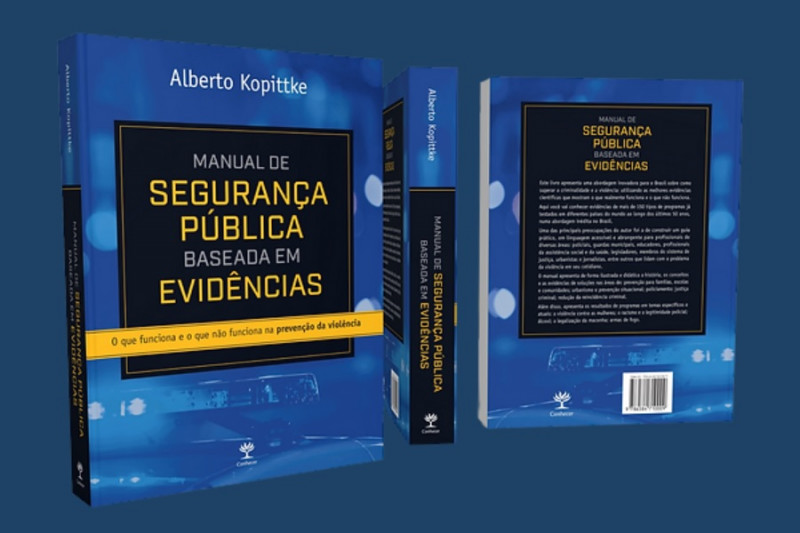 Lançamento de livro sobre segurança pública