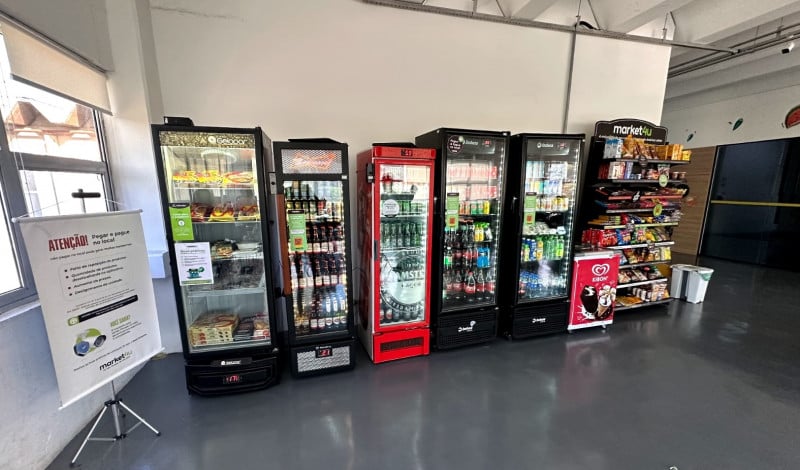 Além dos minimercados autônomos em condomínios, a market4u oferece unidades em empresas