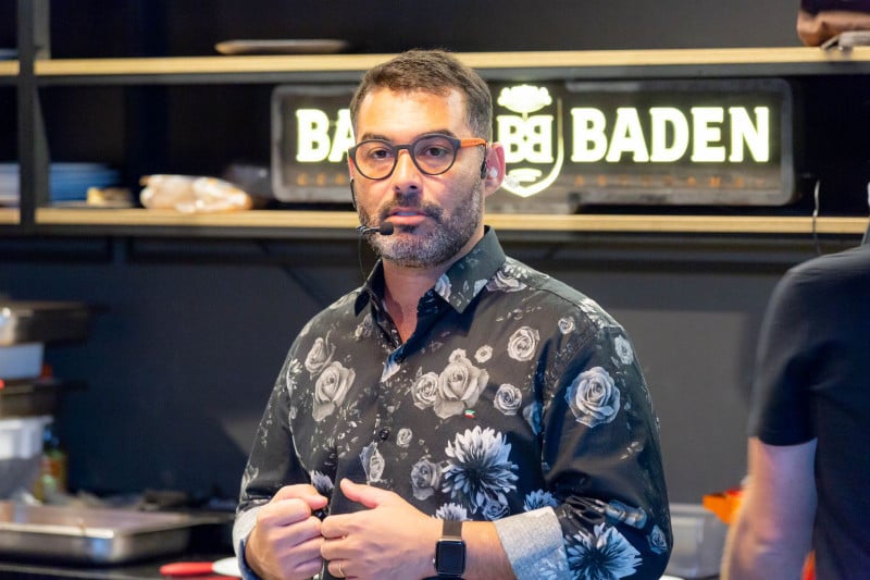Anderson Caruso é coordenador das batalhas do Clash of Chefs